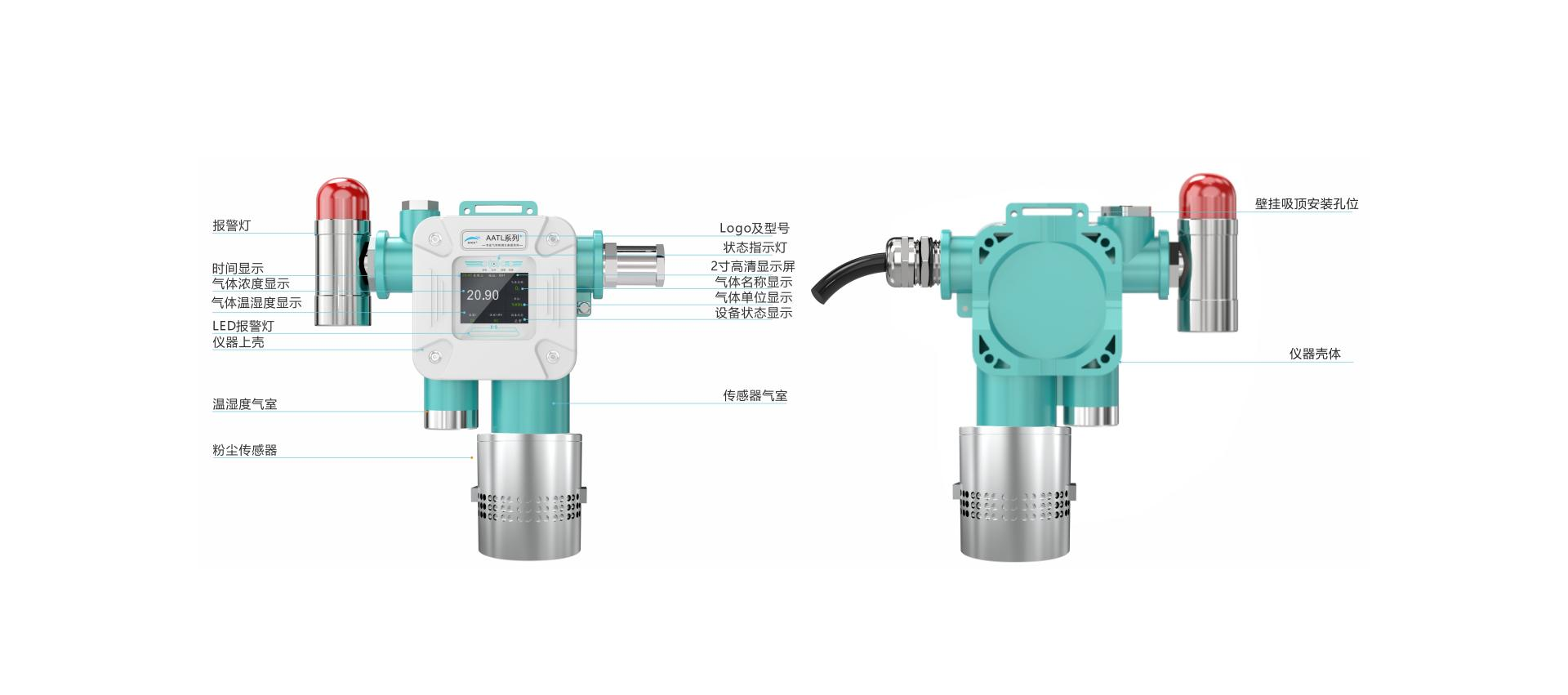 探路者系列固定式粉塵檢測儀